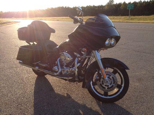 Harley road glide windshield 9" windsplitter