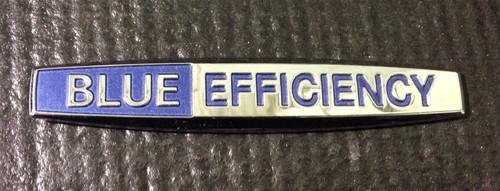 Mercedes benz blue efficiency chrome emblem fender badge oem s-class side sl c