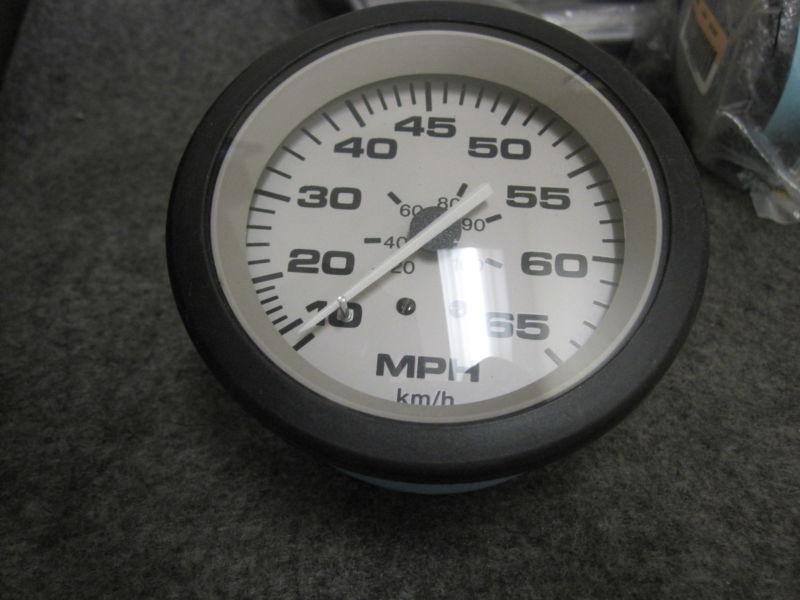 New teleflex speedometer gauge driftwood 65mph # 62372