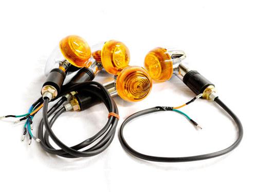 4 pcs amber bullet turn signals lights for suzuki marauder vz 800 1600