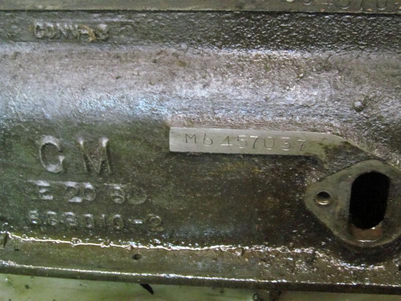 1936 chevrolet 6 cylinder engine? used. for parts only. no reserve!!!