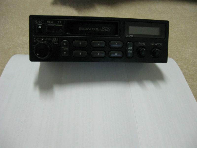 Honda oem stock stereo / cassette player, civic crx 88-91