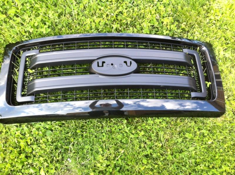 2009 - 2013 ford f-150 f150 xl stx fx2 fx4 new factory ford grill grille tuxedo 