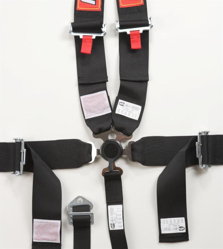 RaceQuip 748008 - DRAGSTER Style SFI 16.1 5-Point Camlock Harness Set BLACK, US $168.95, image 2