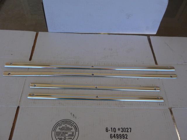 1966 ford galaxie 500 bottom door panel trims/retainers for 4-door car