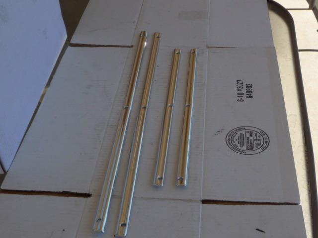 1966 Ford Galaxie 500 bottom door panel trims/retainers for 4-door car, US $25.00, image 2