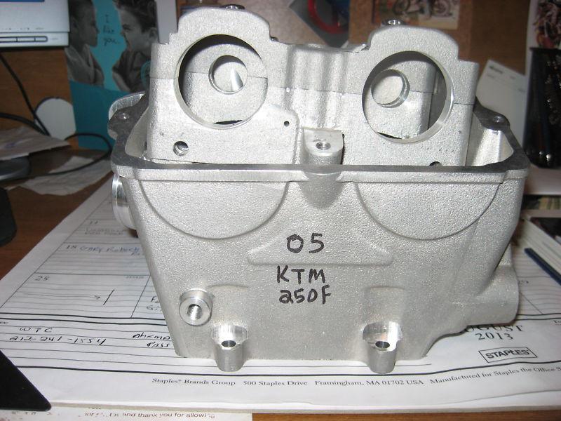 Purchase 20052006 ktm sxf 250 cylinder head in Highland Lakes, New