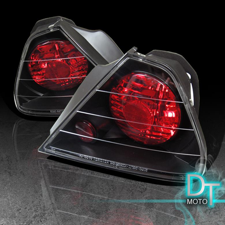 Purchase BLACK 9802 HONDA ACCORD 2DR ALTEZZA TAIL BRAKE LIGHTS LAMPS LEFT+RIGHT PAIR SET in
