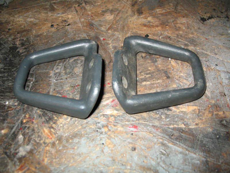 93-2002 camaro firebird grey seat belt guides 