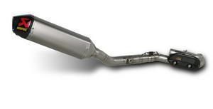 Akrapovic racing evolution exhaust system sa titanium for suzuki rmz250 2008-09