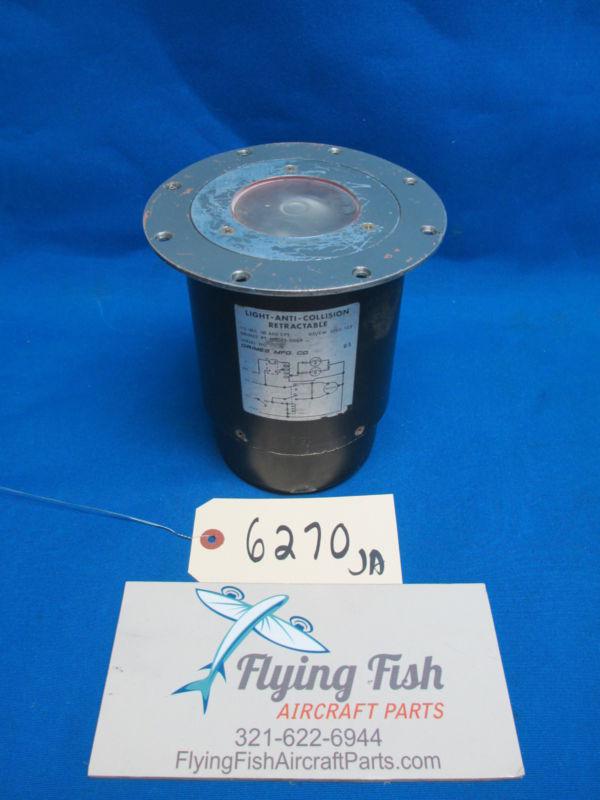 Grimes retractable anti collosion light p/n: 45-0069-3 *works*  (6270)