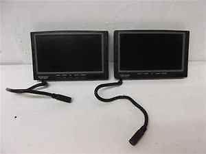 Provision prtv-7812h headrest 2 screens monitors