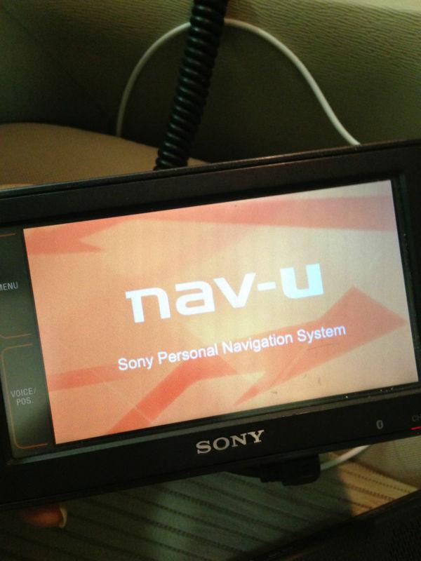 Used sony personal navigation system nv u94t 4.8" gps system garmin tomtom