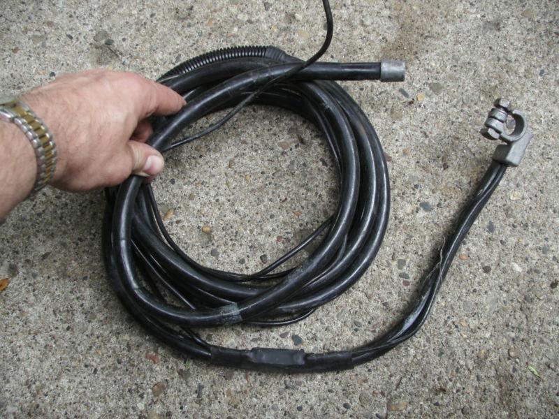  bmw e30 positive battery cable  trunk to front 318 m3 325 82-91  