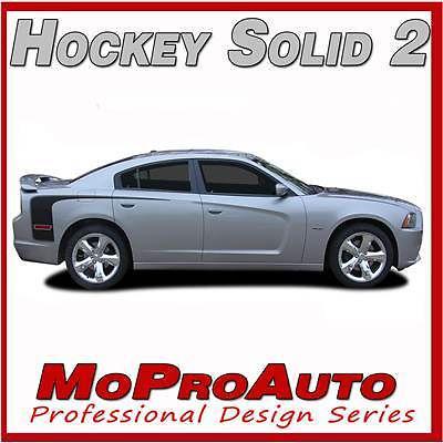 Hockey 2 dodge charger 3m pro grade vinyl stripes decals graphics 2011 186