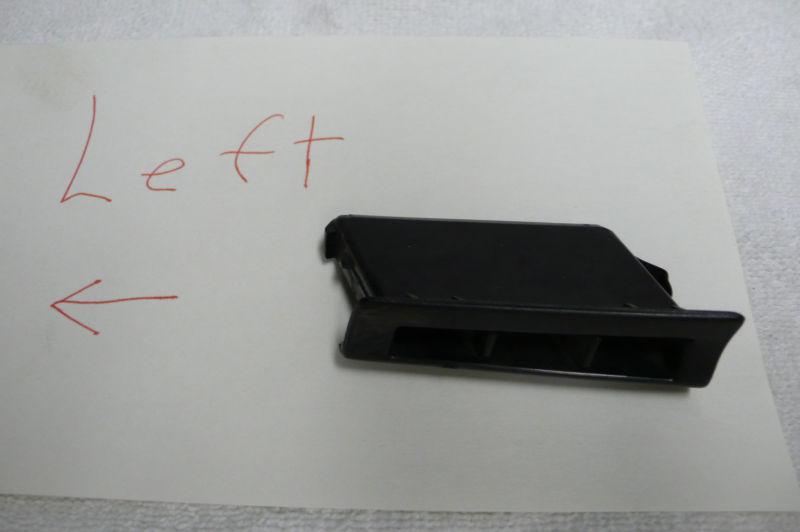 Black left heater vent dash trim 84 85 86 87 corolla gt-s sr5 4ag 4ac 4a-