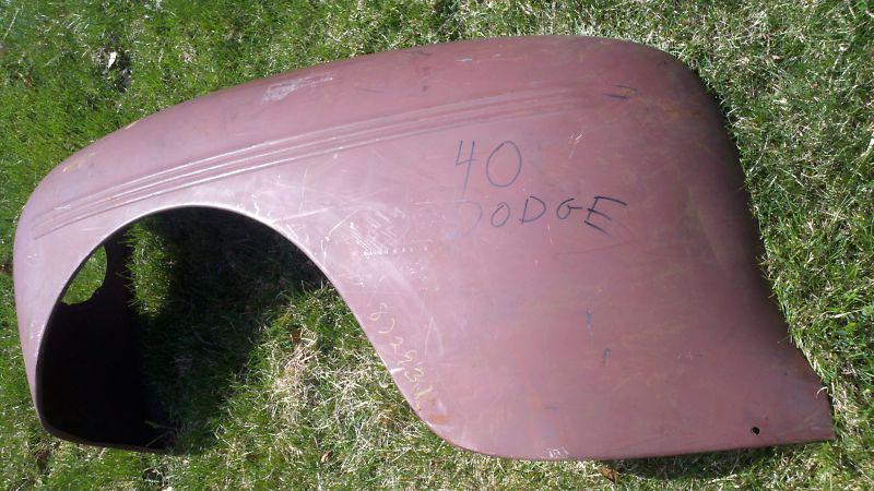 NOS 1940 Dodge Left fender Business coupe 2 door 4 door sedan convertible Limo , US $299.00, image 2