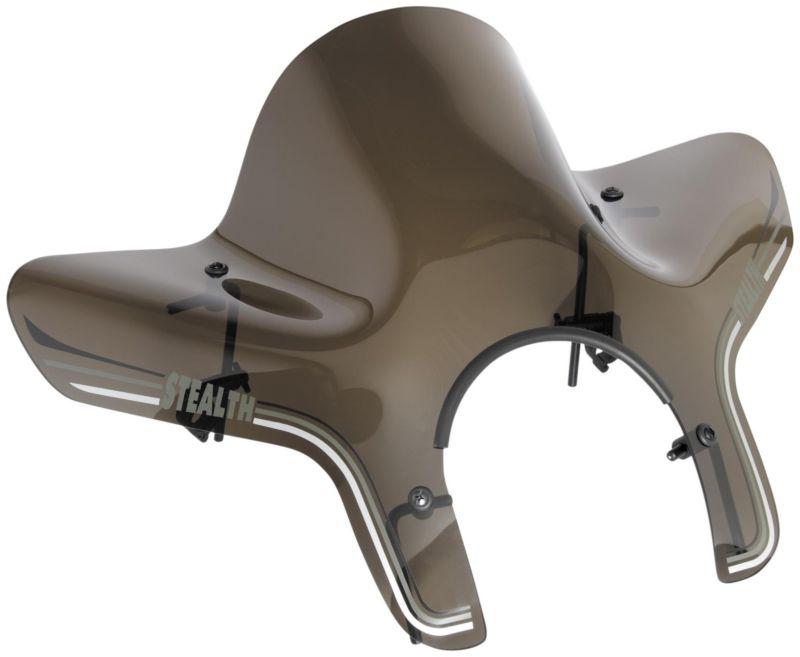 Slipstreamer ss-20 stealth windshield - smoke  ss-20-smoke