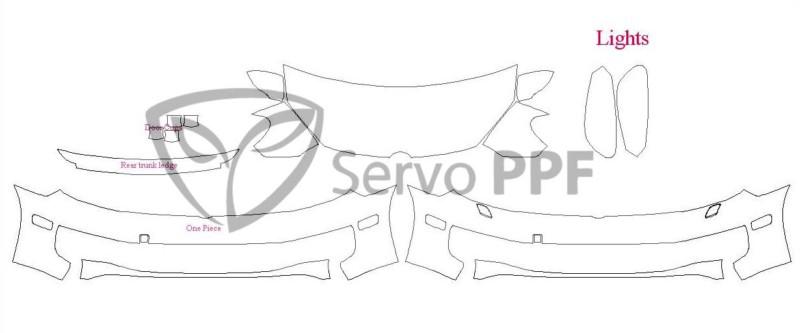 10+ volkswagen gti 2 door 4 door clear bra full kit ventureshield ultra by 3m