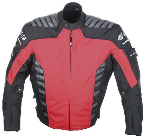 New joe rocket airborne jacket, red/black, 3xl
