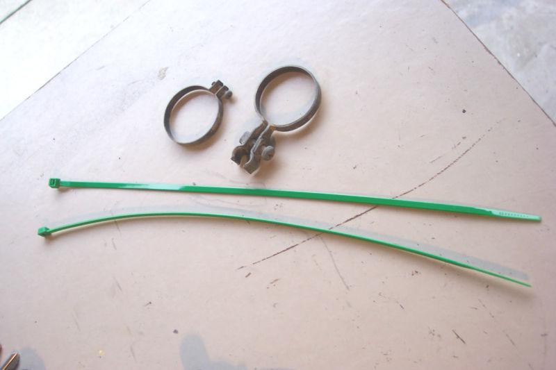 Purchase Kawasaki 1983 KDX 200 Fork Boot Clamps fits 1984 1985 in Daytona Beach, Florida, US