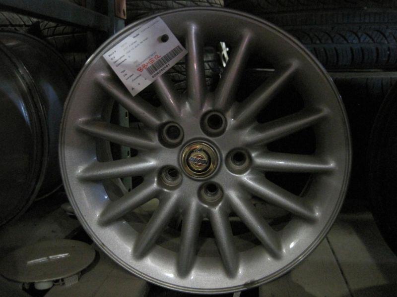99 00 chrysler town &amp; country wheel 16x6-1/2, alum, flat finish autogator 
