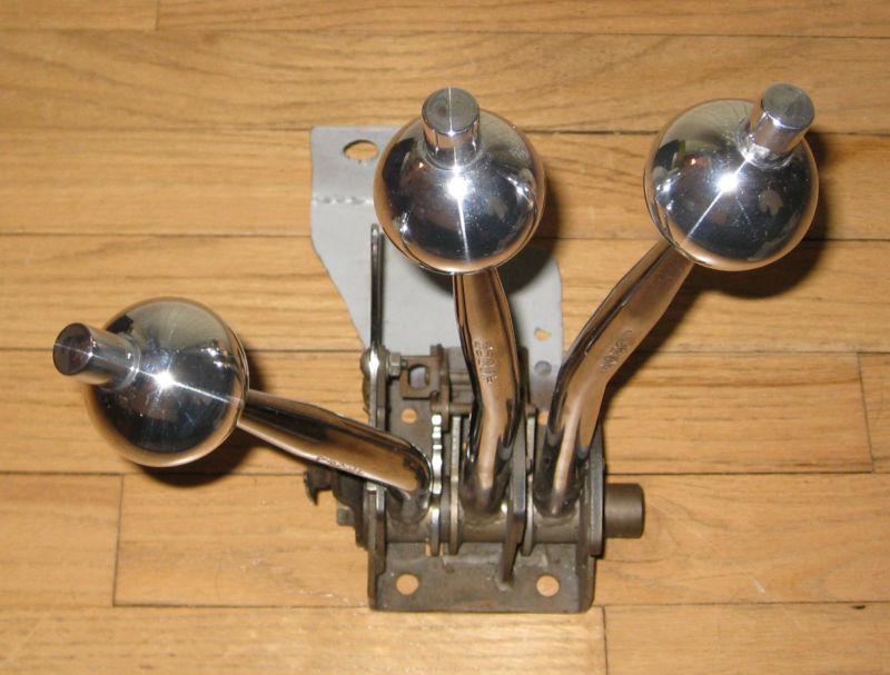 HURST OLDS LIGHTNING ROD ALUMINUM SHIFTER BUTTON SHIFT SET , US $74.95, image 5