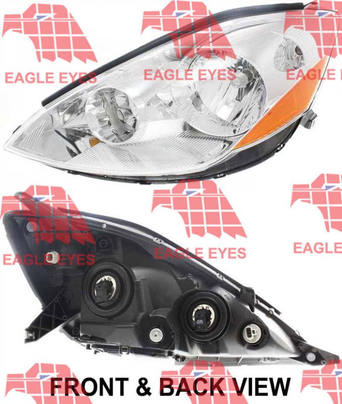 Toyota sienna 06-10 head lamp lh, assembly, w/o hid lamps, halogen type
