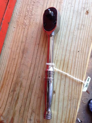 Snap-on tools 3/8" drive ratchet f80 f 80 tooth action