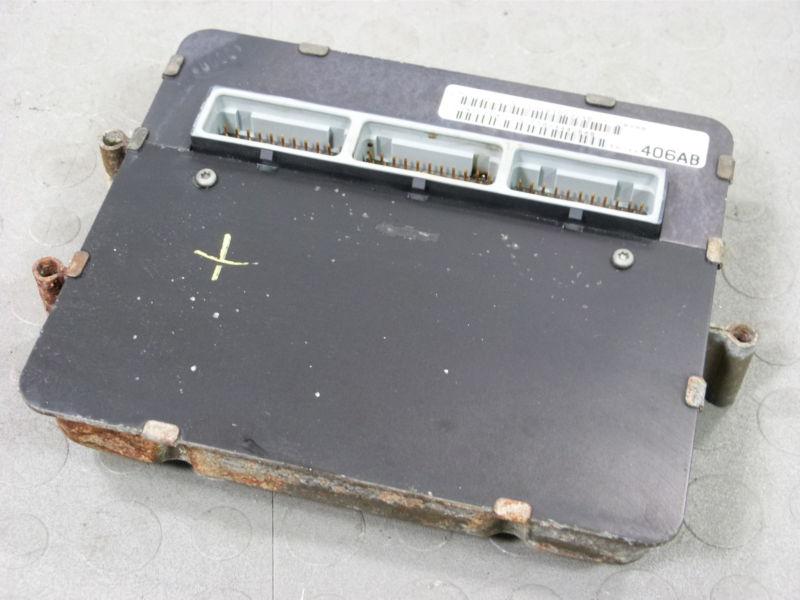 96 97 jeep grand cherokee zj 4.0l fed pcm ecu engine computer 56044406ab 406  *r