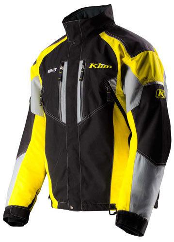 2014 klim vector gore-tex snowmobile parka yellow large