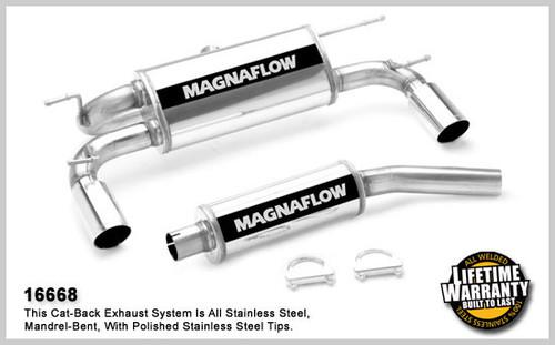 Magnaflow 16668 mazda miata/mx5 stainless cat-back system performance exhaust