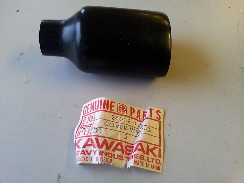 Kawasaki kz1000 z 1000 z1r a b c d g 77-81 wiring harness cover 26009-003 nos