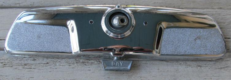 Nos 1950's 1960's yankee joma rear view twist day/night chrome w/ pebble finish