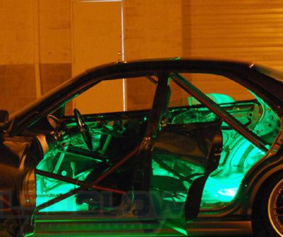 4pc Green Wireless Underglow LED Neon Lights Kit w 6pc Interior Lighting Kit, US $139.99, image 3