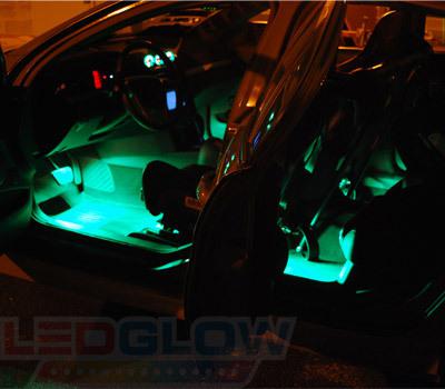 4pc Green Wireless Underglow LED Neon Lights Kit w 6pc Interior Lighting Kit, US $139.99, image 7