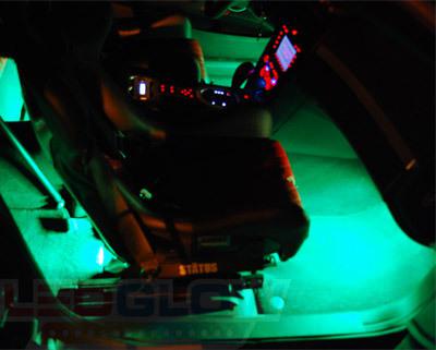 4pc Green Wireless Underglow LED Neon Lights Kit w 6pc Interior Lighting Kit, US $139.99, image 8