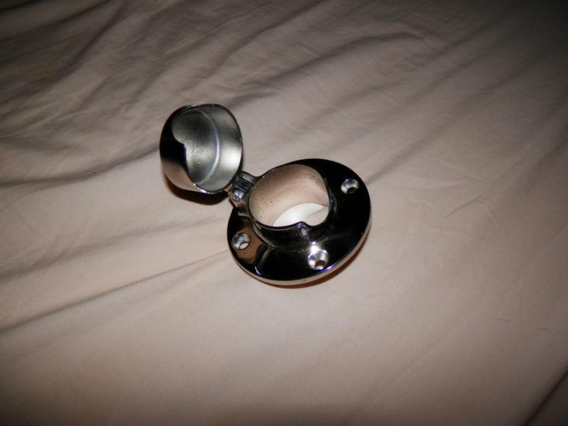 Anchor rope deck pipe chrome seachoice boatingmall ebay anchoring supplies boats