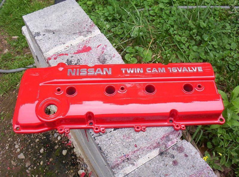 Powder coated ka24de valve cover 240sx s13 rwd