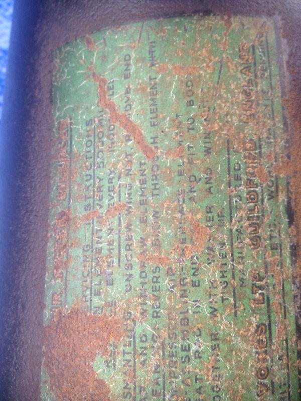 1958 JAGUAR ORIGINAL AIR CLEANER. GREAT CONDITION, US $50.00, image 4