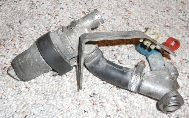 Volkswagen jetta gli gti 16v motronic cold start/ idle stabilizer valve w/flange