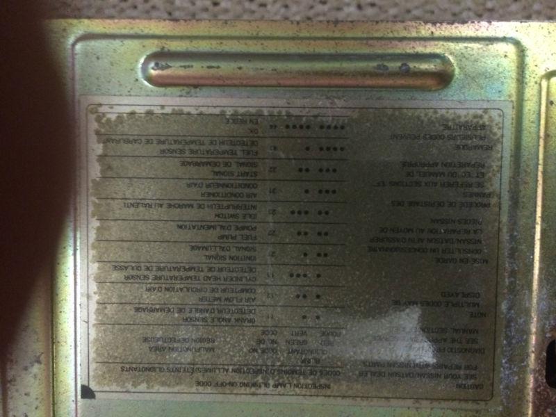 85 86 NISSAN 300ZX 3.0L ECM ENGINE CONTROL MODULE A18-631 504, US $20.00, image 4