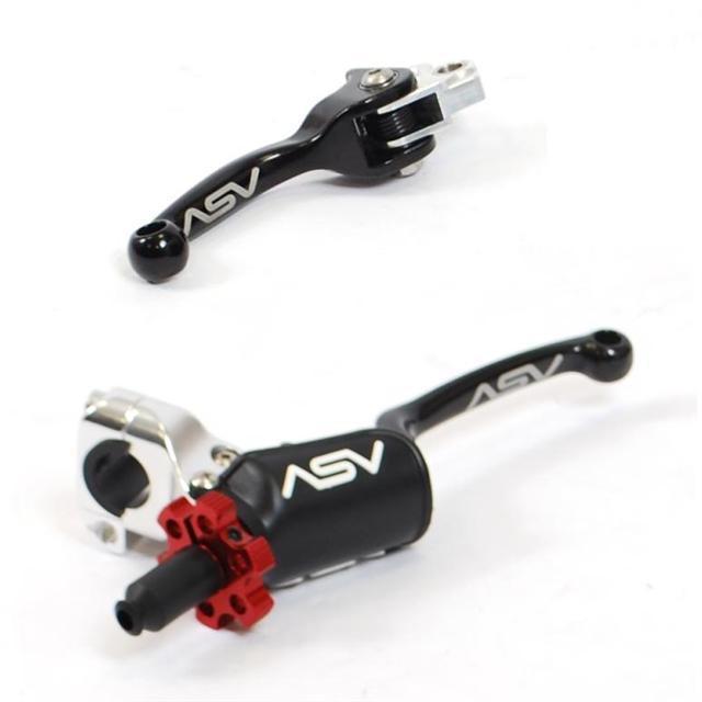 Yamaha yz250f 01-06 yz450f 01-07 asv f3 pro forged brake clutch levers black