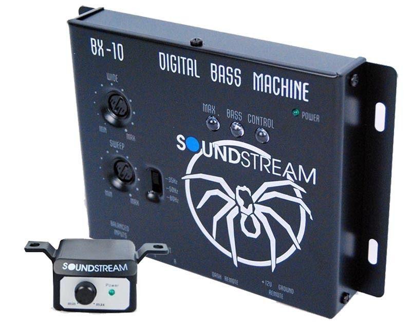Soundstream bx-10 digital bass reconstruction processor w/ remote