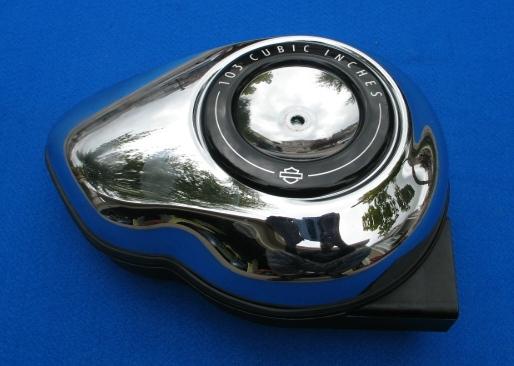 Genuine '13 harley dyna 103 chrome street fat bob wide glide aircleaner assembly