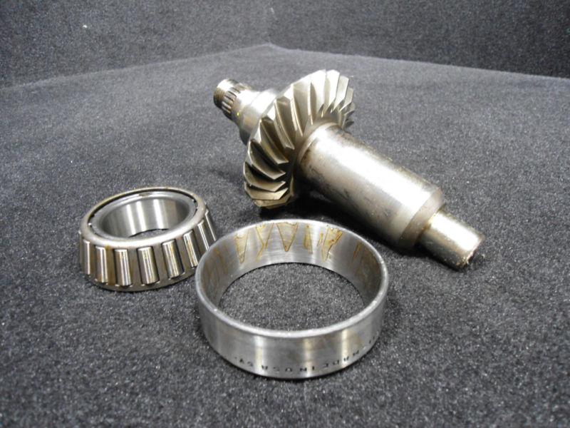 Shaft gear & bearing #980481 #0980481 omc cobra 1973-1977 120-235hp lower unit