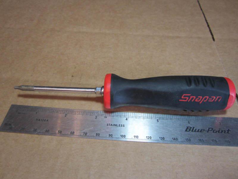 Snap-on tools t15 torx red soft handle screwdriver