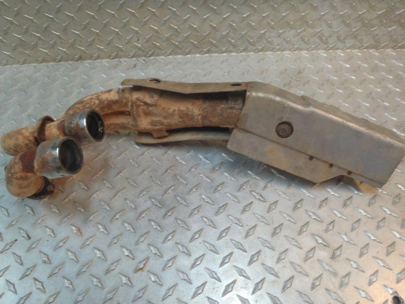 Buy YAMAHA YFM 660 YFM660 GRIZZLY EXHAUST PIPE HEADER W/ HEAT SHIELD
