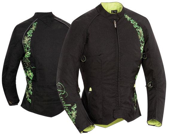 Joe rocket womens heartbreaker 2.0 jacket green x-small