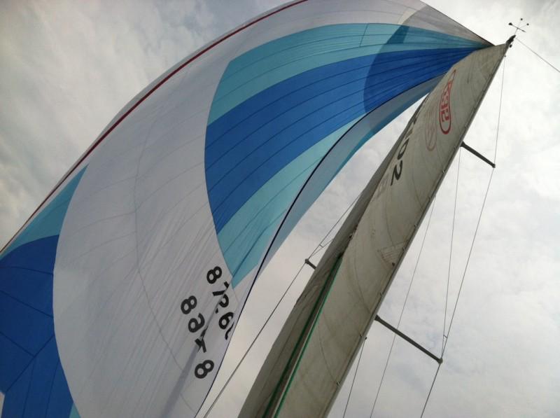 North sails asymmetrical spinnaker 0.6oz poly good condition luff 45.3'